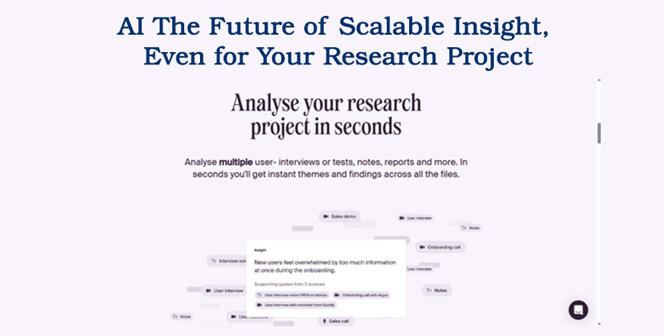 Future of Scalable Insight
